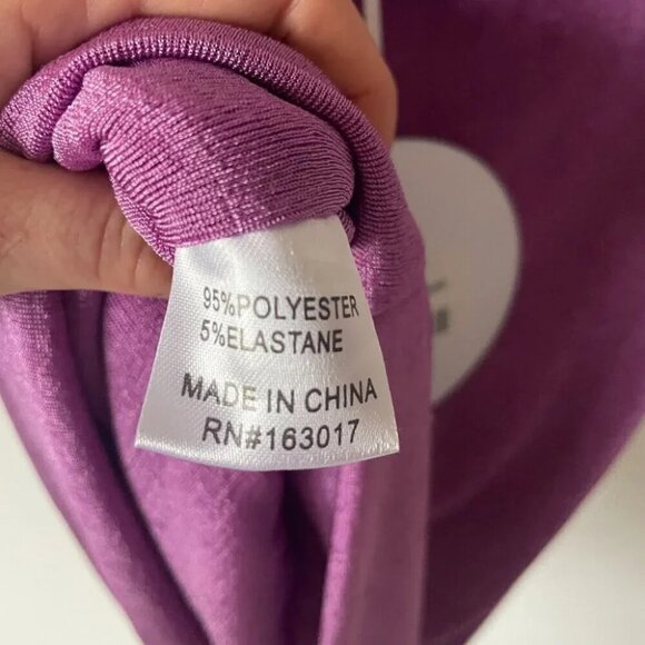 Princess Polly Riviera Halter Mini Dress in Purple  NWT Size 4 - Picture 6 of 6